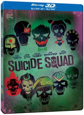 Brigada Sinucigasilor 2D+3D Steelbook (Blu Ray Disc) / Suicide Squad | David Ayer