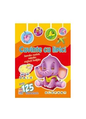 Cuvinte cu lipici Elefant