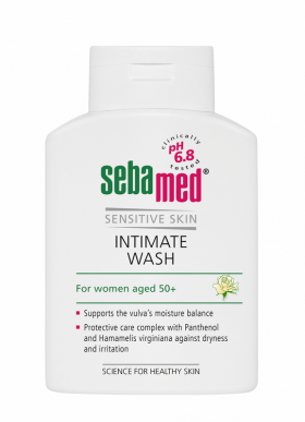 Gel dermatologic pentru igiena intima feminina la menopauza pH 6.8, 200 ml, Sebamed