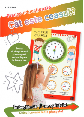 Cat este ceasul? Planse educationale | 