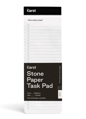 Carnet pentru notite - Task Pad - Black | Karst