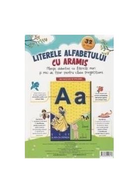 Literele alfabetului cu Aramis 32 de planse