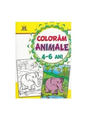 Coloram animalele 4-6 ani