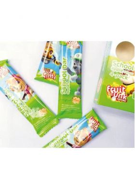Baton din fructe cu mar - Paw Patrol, vegan, fara zahar, 4x20g, Fruit Funk