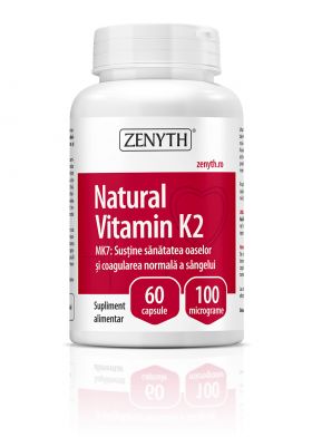 ZENYTH NATURAL VITAMIN K2 100MCG X 60 CAPSULE