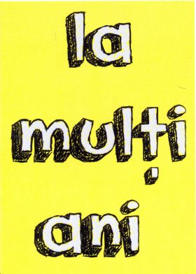 Felicitare - La multi ani | deDrag