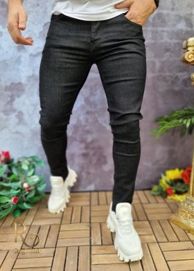 Blugi de bărbați, skinny fit, elastici si conici - BG856