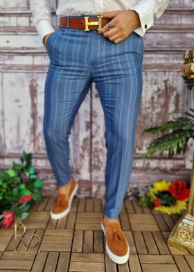 Pantaloni eleganti de barbati, croiala slim-fit - PN593