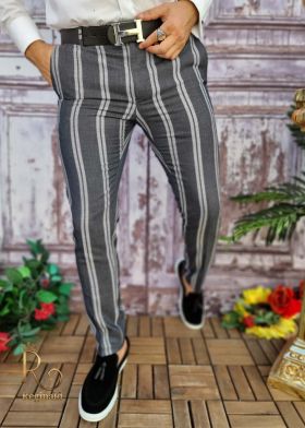 Pantaloni eleganti de barbati, croiala slim-fit - PN607