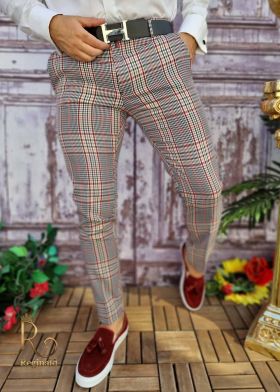 Pantaloni eleganti de barbati, croiala slim-fit - PN618