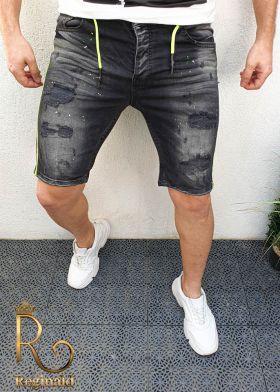 Blugi de bărbați, scurti, elastici DENIM HOUSE - BG610