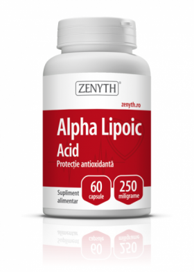 Alpha Lipoic Acid 250mg 60cps Zenyth