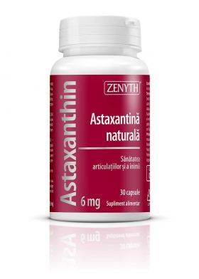 Astaxantina naturala 6mg - 30cps - Zenyth