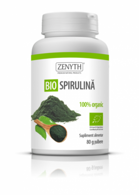 Bio Spirulina pulbere 80g - Zenyth