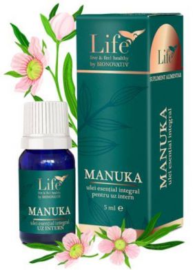 Manuka ulei esential integral 5ml - DVR Pharm