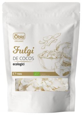Fulgi de cocos raw, eco-bio, 150g - Obio