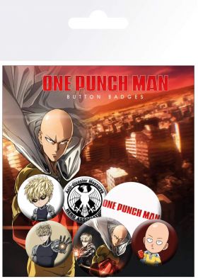 Set 6 insigne - One punch man | GB Eye