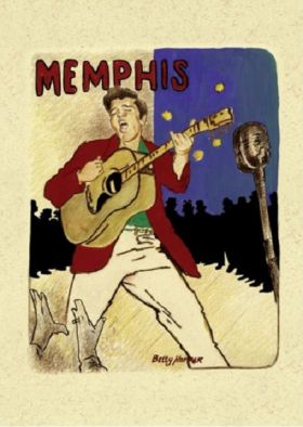 Carte postala - Elvis Presley - Memphis | Rock Off