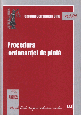 Procedura ordonantei de plata | Claudiu Constantin Dinu