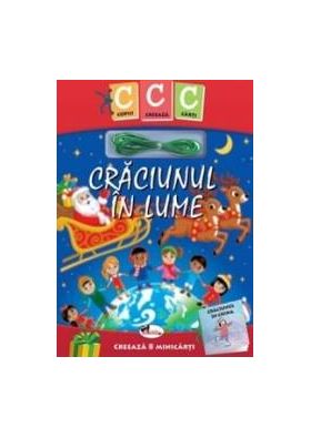 Copiii creeaza carti Craciunul in lume