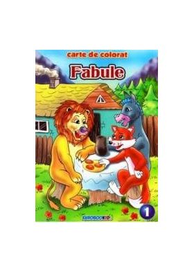 Fabule vol.1 B5 - Carte de colorat