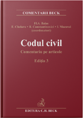 Codul civil. Comentariu pe articole | Adriana Almasan, Mirela Carmen Dobrila, Silviu Munteanu