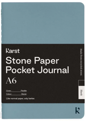 Caiet A6 - Pocket, Flexible, Blank - Glacier | Karst