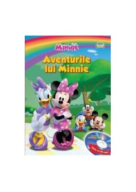 Disney - Aventurile lui Minnie Carte+CD Format mare Lectura Stefan Aruxandei