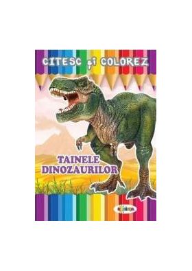 Citesc si colorez Tainele dinozaurilor