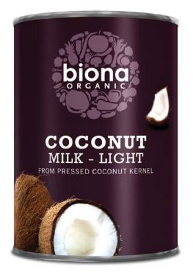 Lapte vegetal de cocos light 400ml eco-bio Biona