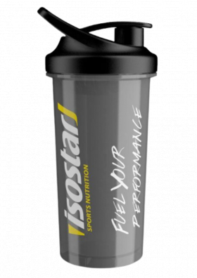 Recipient de mixare Shaker negru, 700ml, Isostar