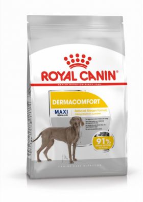 Royal Canin Maxi Dermacomfort hrana uscata caine, prevenirea iritatiilor pielii, 12 kg