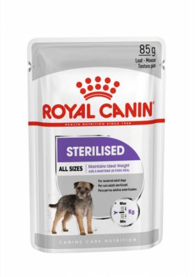 Royal Canin Sterilised Adult hrana umeda caine sterilizat (loaf), 12 x 85 g