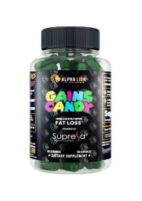 Alpha Lion GAINS CANDY Supressa 50 caps