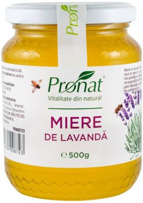 Miere de lavanda, 500g, Pronat