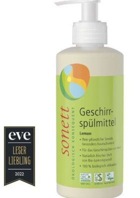 Detergent pentru spalat vase cu lamaie Ecologic 300ml - Sonett