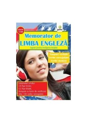 Memorator de limba engleza clasa 5-8 - Doina Juverdeanu