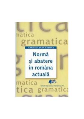 Norma si abatere in romana actuala - Marinela Doina Nistea