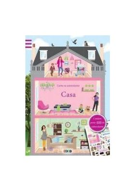 Casa - Carte cu autocolante