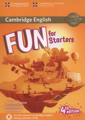 Fun for Starters Teacher’s Book with Downloadable Audio | Anne Robinson