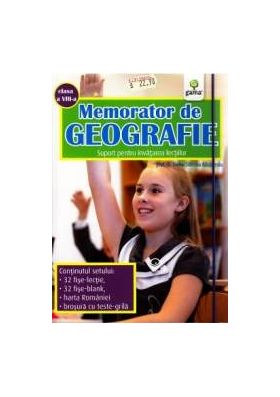 Memorator de geografie clasa 8 - Elena-Simona Albastroiu