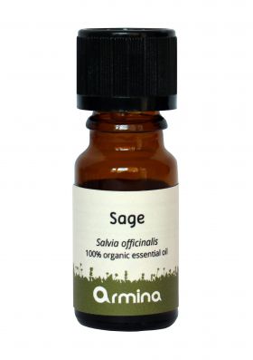 Ulei esential de salvie (salvia officinalis) eco-bio 10ml - Armina