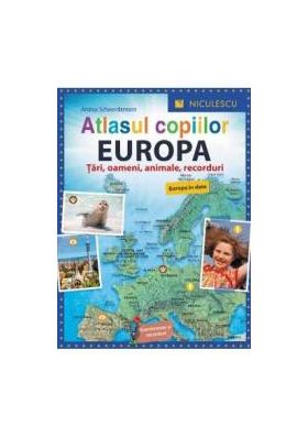 Atlasul copiilor Europa - Andrea Schwendemann
