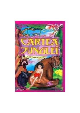 Cartea Junglei dupa Rudyard Kipling - Carte de colorat 4.5