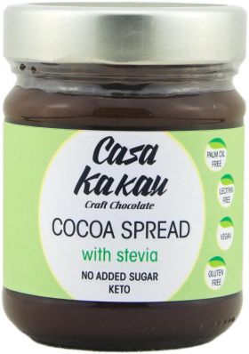 Crema de cacao cu stevie, 200g, Casa Kakau