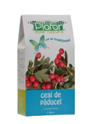 Ceai din fructe de paducel, 80g, Plafar