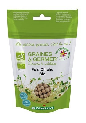 Seminte de naut pentru germinat Bio, 200g, Germline