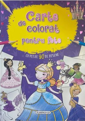 Carte de colorat pentru fete |