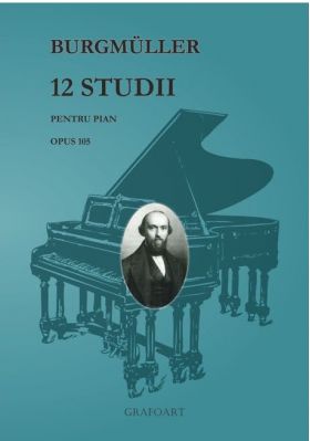 Burgmuller - 12 studii pentru pian | 