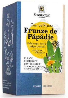 CEAI FRUNZE DE PAPADIE Eco-Bio 18 pliculete - SONNENTOR